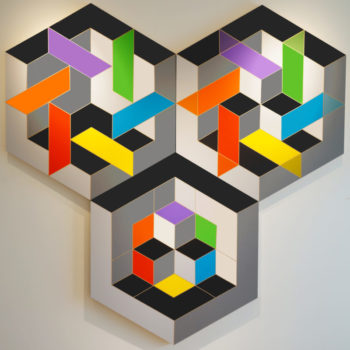 Perception #87-89, crylic on wood panel. 82x82 Perception #87-89, crylic on wood panel. 82x82